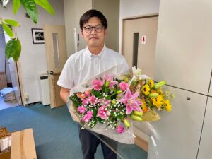 弊社職員鈴木が退職しました